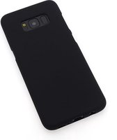 EmpX Telefoonhoesje - Back Cover - Geschikt Voor Samsung Galaxy S8+ - Zwart