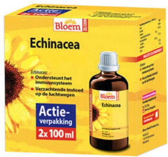 Rijk formule wrijving Bloem Echinacea Extra Forte Duo - 2 x 100 ml | bol.com