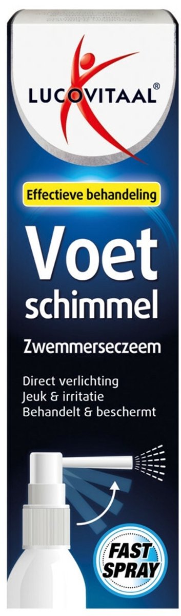 3x Lucovitaal Voetschimmel Eczeem Spray 25 ml