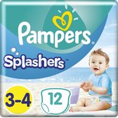 Pampers Splashers Wegwerpbare Zwemluiers - Maat 3-4 (6-11 kg) - 36 stuks - Voordeelverpakking