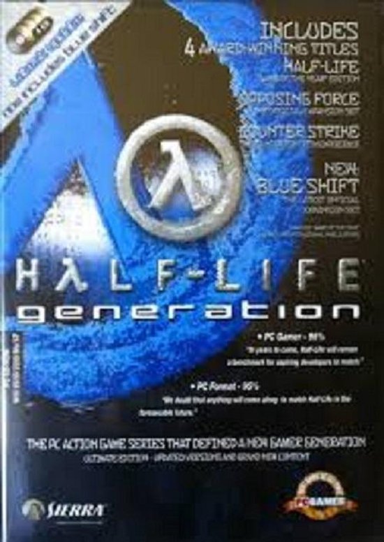 Half Life Pack 3 (Team Force, Counter Strike, Blue Shift) - Windows - Vivendi / Sierra