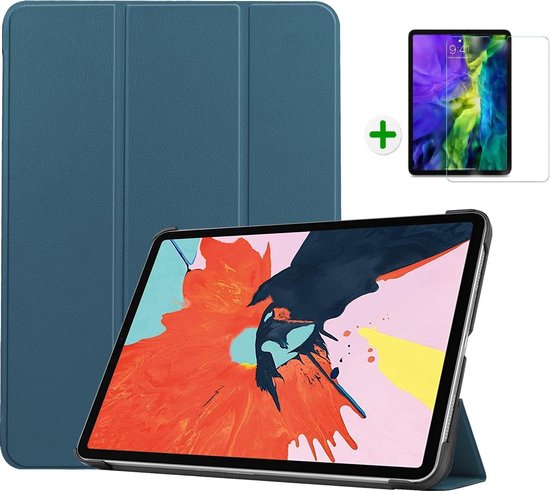 Coque iPad Air 2020 - 10,9 pouces - Coque et protecteur d'écran - Coque  tablette avec... | bol.com