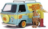 Scooby Doo Mystery Machine met Shaggy & Scooby figuur - Jada Toys 1/24