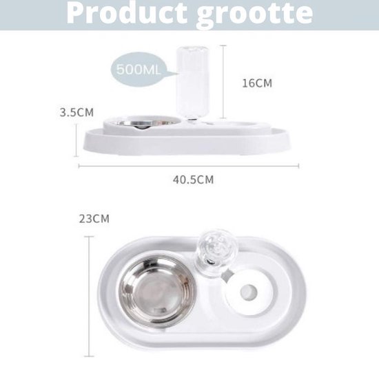 Voerbak Mat voor Honden en Katten,Absorberende Sneldrogende