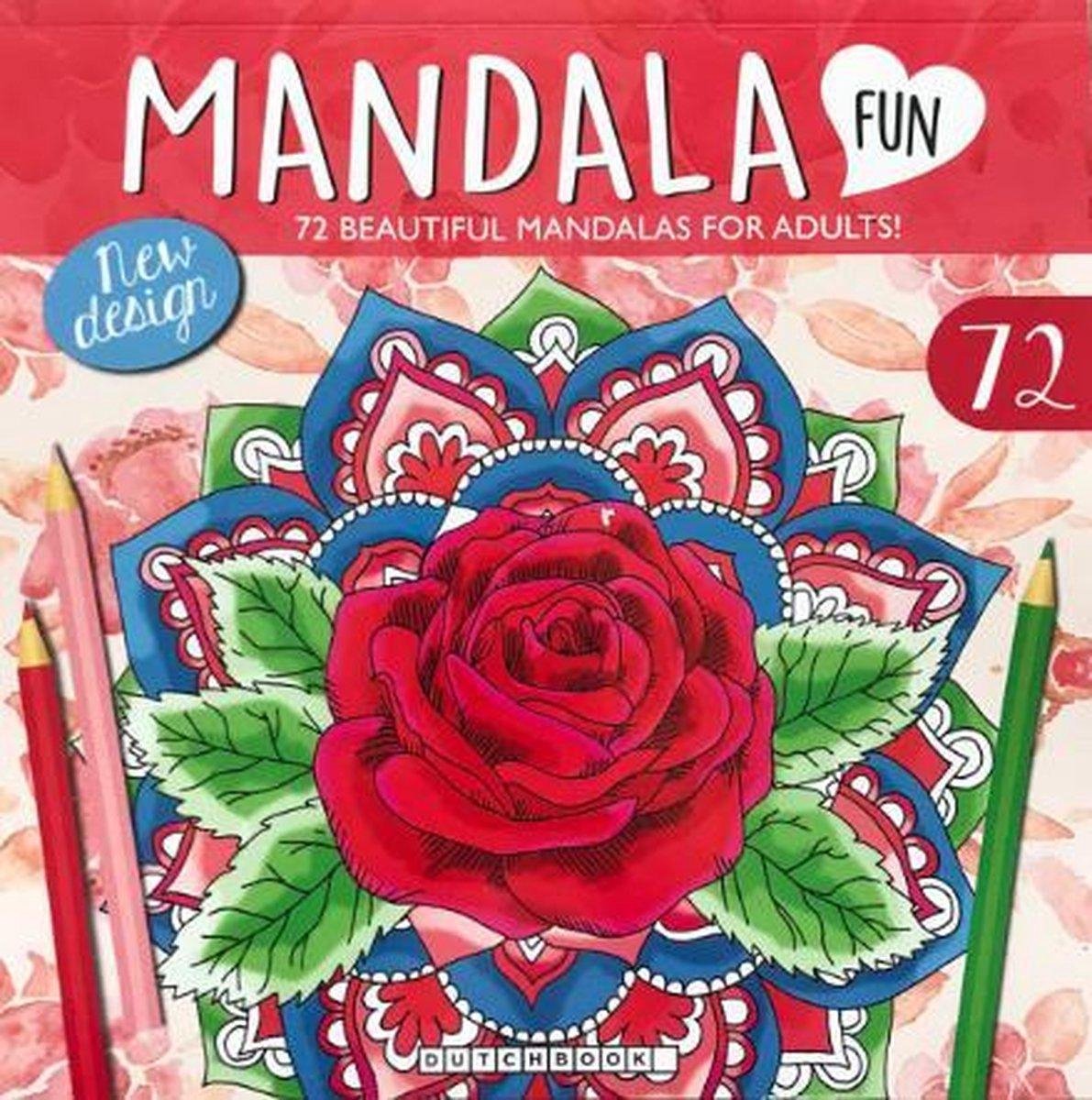 Mandala Kleurboek voor Volwassenen met 72 Kleurplaten New Design