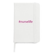A5 Notitieboek Verpleegkunde Gelijnd Nurses Life - Zorg - Cadeau Verpleegster