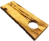 Zethome | Olijfhout  Serveerplank | 12x35cm