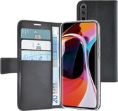 Azuri Xiaomi Mi 10 5G hoesje - Walletcase - Zwart