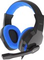 Gaming Earpiece with Microphone Genesis ARGON 100 Blue Black/Blue