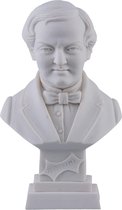 Albast borstbeeld Rossini - 11 cm