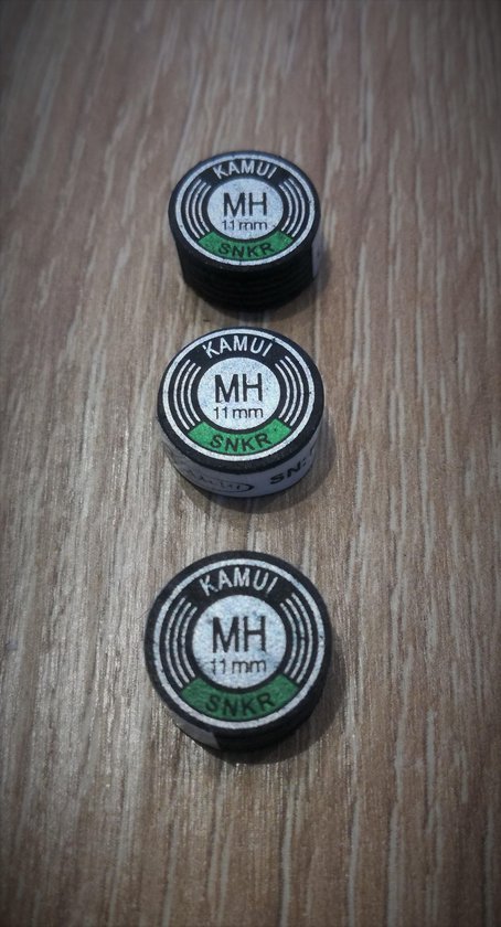 Pomerans Kamui Black 11,0mm - MH - set van 3 stuks