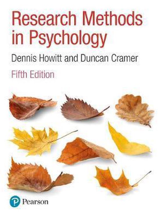 Research Methods in Psychology - cover