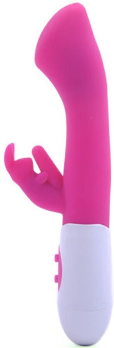 G-Spot Rabbit Vibrator Roze - Stimulerend voor clitoris - Heerlijk gevoel - Stimulerend voor G-Spot - Mooi design - Spannend voor koppels - Sex speeltjes - Sex toys - Erotiek - Sexspelletjes voor mannen en vrouwen – Seksspeeltjes - Stimulator