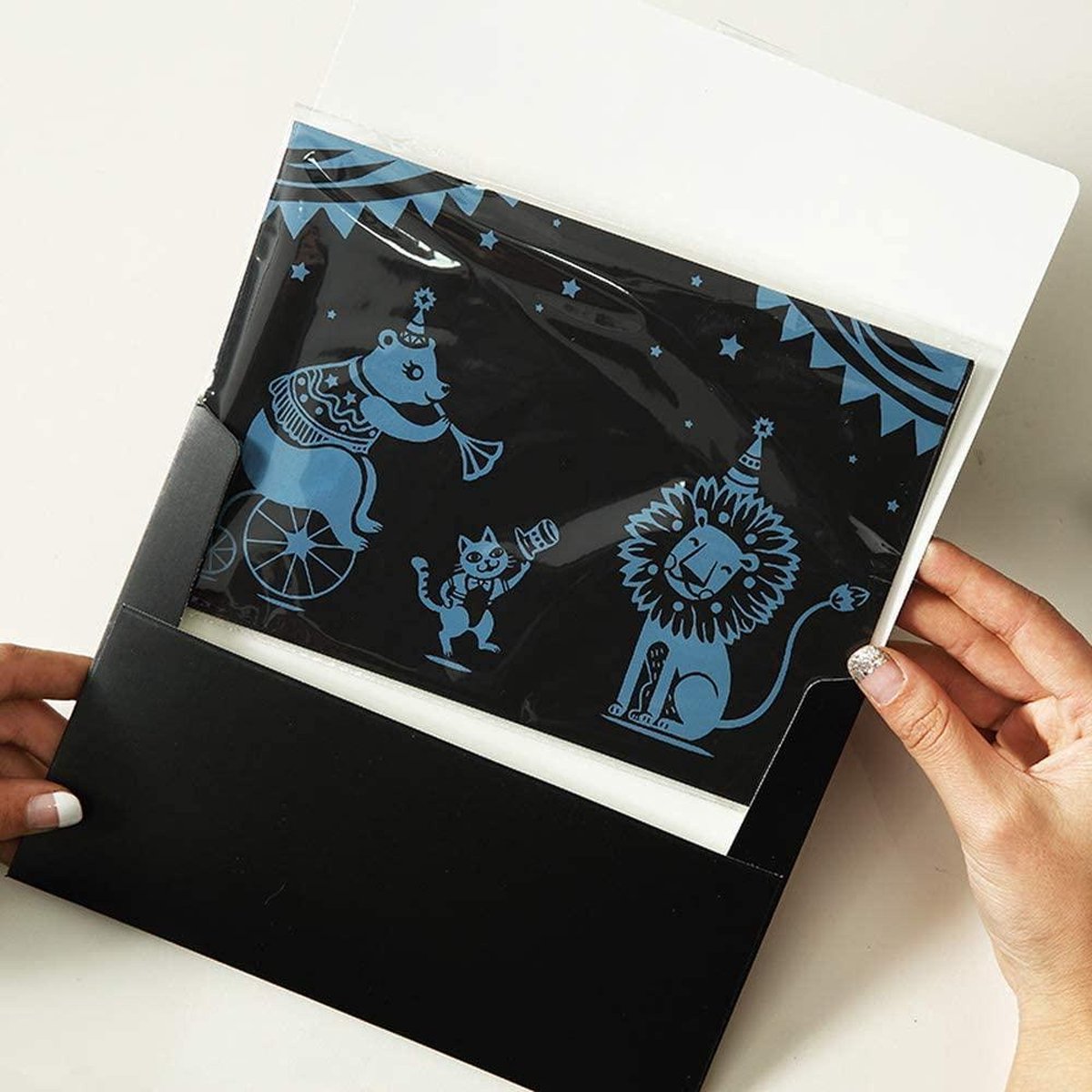 Creatief met kraskaarten, oftewel engraving art - Creative Sisters
