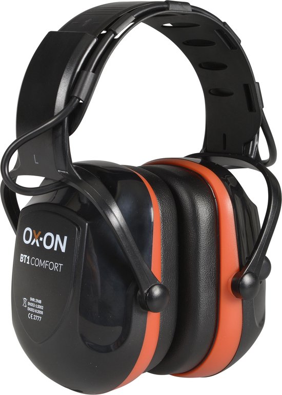Voorman Vooroordeel Bevatten OX-ON oorkappen BT1 Comfort - Gehoorbescherming + Bluetooth | bol.com