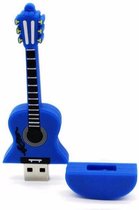 Gitaar USB Stick 64GB (Blauw)