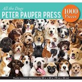 Peter Pauper Puzzel - All the Dogs - 1000 st