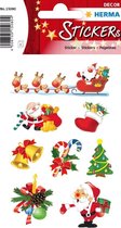 HERMA 15080 Stickers Décor Kerst Kerstman en tafelen