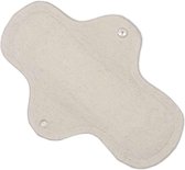 7" Smalle Handgemaakte Wasbaar Inlegkruisje - Ongebleekte Katoen Flanel" - Cloth Menstrual Pad - No PUL