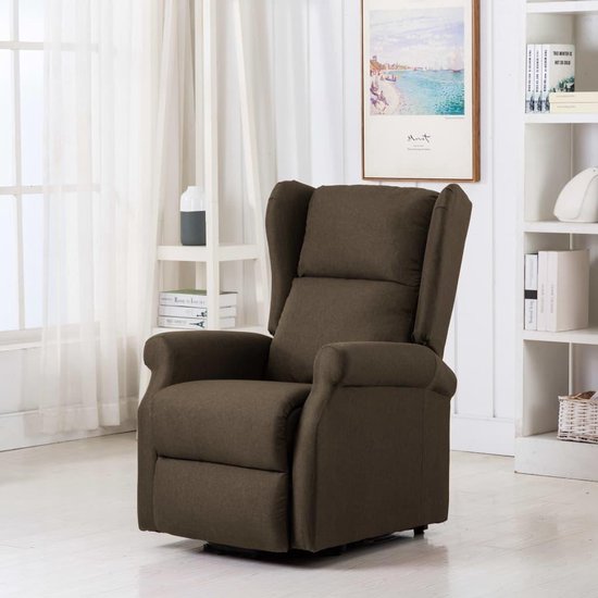Moedig Transparant Aanvulling Fauteuil elektrisch (Incl LW anti kras viltjes) - Lounge stoel - Relax  stoel - Chill... | bol.com