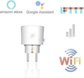 Smart Wifi Plug - Stopcontact - Plug - Smart Plug - Slimme Stekker - Stopcontact schakelaar -Voor Android / iOS - Werkt met Google Home (Google Assistant), Alexa (Echo) en IFTTT- WIFI Stekker