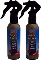 12X 100ml Braeco Tegen teken bij honden en katten, tekenwerende spray, tekenbescherming