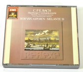 2 CD s C.P.E. Bach Hamburger Cembalokonzerte Melante '81 AA