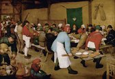 Pieter Bruegel de Oude, Boerenbruiloft, ca 1567-1568 op aluminium, 70 X 105 CM