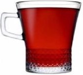 Pasabahce Kuvars – Drinkglazen Met Oor – Set van 6 – 250 ML