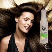 Greenini Eco Cosmetics Conditioner Keratin Therapy - Haarverzorging met Aloe Vera en Keratine - Babassu Notenolie - Speciaal Voor Futloos Beschadigd en Droog Haar - Haar Conditione