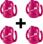 set de 4 pièces - OXO tot to Sippy cup avec anses (200 ml) - Pink