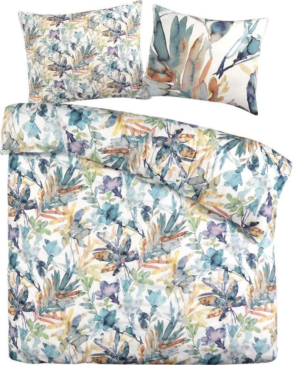 Papillon Leaves - Dekbedovertrek - Tweepersoons - 200x220 cm - Multi