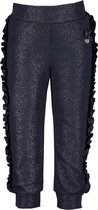 Le Chic Trousers Spray-glitter Blue Navy