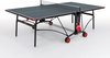 Sponeta® S3-80e Tafeltennistafel Outdoor - Inklapbaar - Verrijdbaar - Inclusief tafeltennisnet en 2 batshouders - Te gebruiken als zelftrainer - Zwart tafeltennisblad - 152,5 X 274 cm - 3 Jaar garantie - Made in Germany