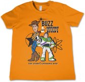 TOY STORY - Kinder T-Shirt Buzz & Woody (4 Jaar)