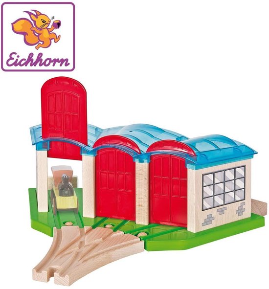 Eichhorn Houten trein Locomotiefloods 100001521