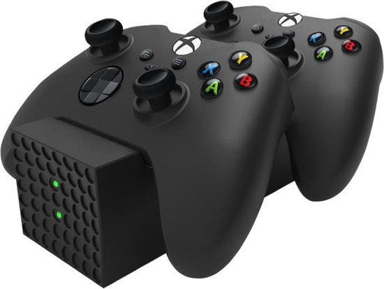 Chemie Flipper Onrustig xbox Series X en Series S Oplaadstation voor 2 Xbox series X controllers  met 2... | bol.com