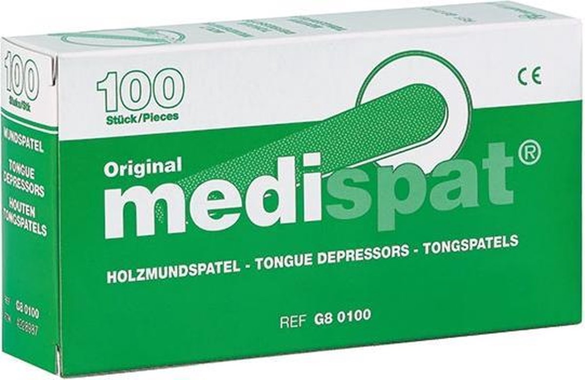 Medispat Clean Houten Tongspatels 100 St Onsteriel