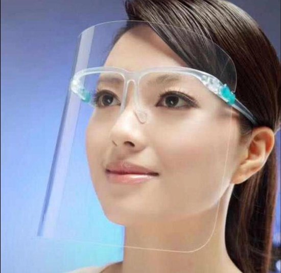 Gelaatscherm Spatscherm - Hygiene masker - Niet-medisch - 1 stuks
