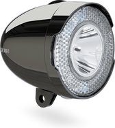 AXA 706 15 Lux - Fietslamp voorlicht - LED Koplamp - Fietsverlichting op Batterij - Chrome