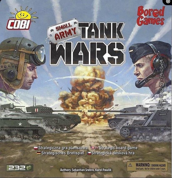Afbeelding van het spel Cobi Bordspel Tank Wars Junior