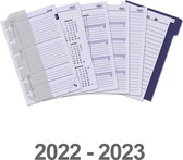 Kalpa 6337-24-25 Pocket 6 Ring Agenda Vulling 1 Week per 2 Paginas Jaardoos NL EN 2024-25