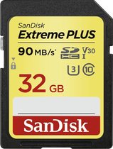 SanDisk SDHC Extreme Plus 32GB 90MB/s V30