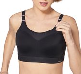 Triumph Sportbeha - Maat 80D - Vrouwen - zwart/ paars