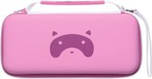 Tanooki Case Opberghoes - Roze - geschikt voor Nintendo (OLED) Switch en Switch lite