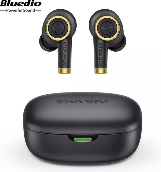 Bluedio P draadloze oordopjes, Bluetooth 5.0, sportief waterdichte TWS  oplaaddoos... | bol.com