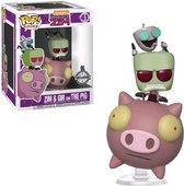 Funko Rides #42 - Zim & Gir on The Pig (Invader Zim) Pop!