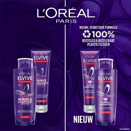 L’Oréal Paris Elvive Color Vive Purple Conditioner 6 x 150 ml