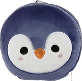 Relaxeazzz Pluche Cutiemals Pinguin Rond Reiskussen & Slaapmasker