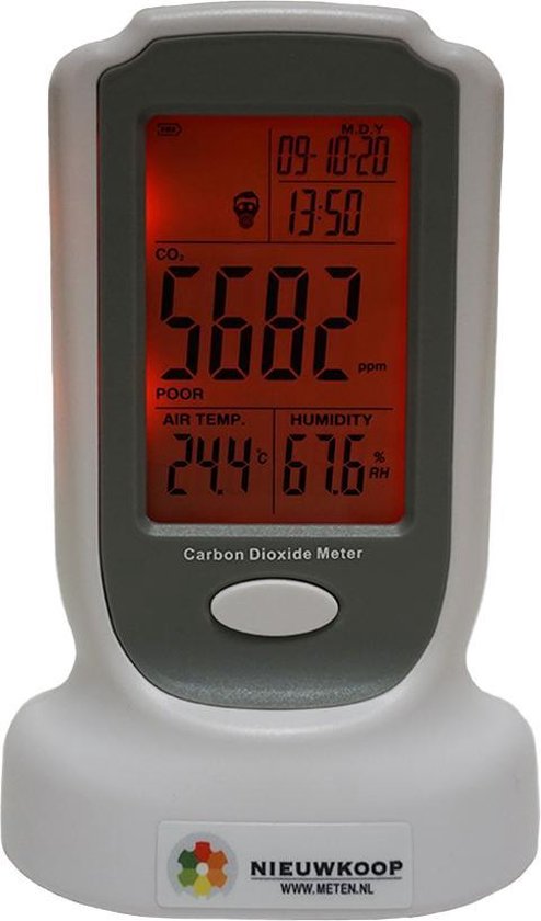 CO2/°C/RV meter - Indoor air monitor, GT2500